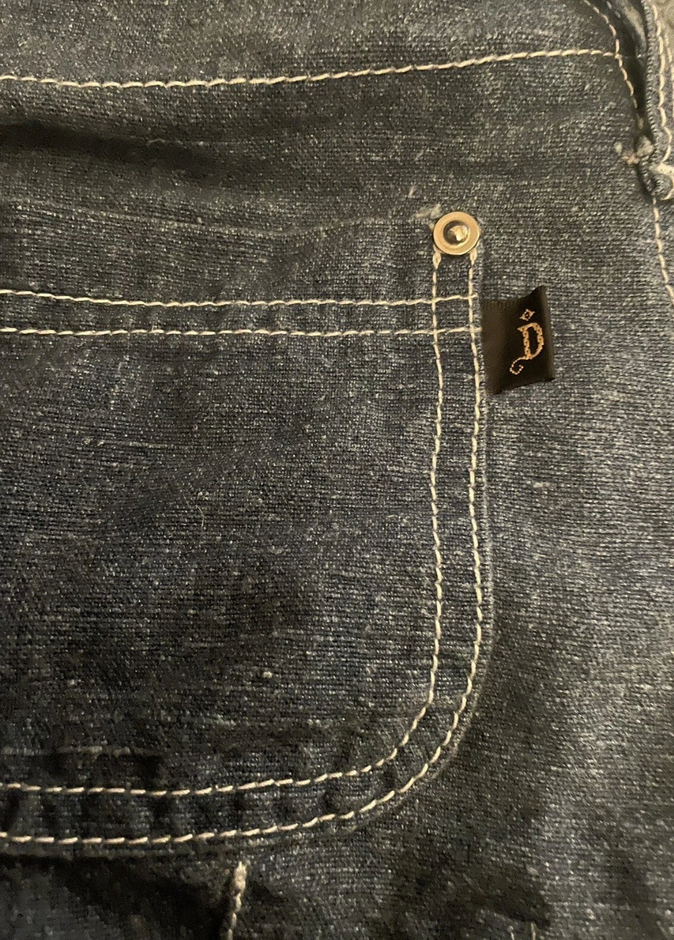 Vintage Denim Shorts 1990s Micro Shorts Vintage Dangerfield Button Fly Pockets Festival Rave Y2K Blue Size Small