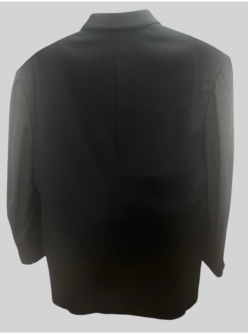 Vintage Men’s Tuxedo Jacket Vintage 1950s Elegant Black Tuxedo Classic Formalwear pure wool Shawl Collar Satin Lapel Wool Tailored Size L