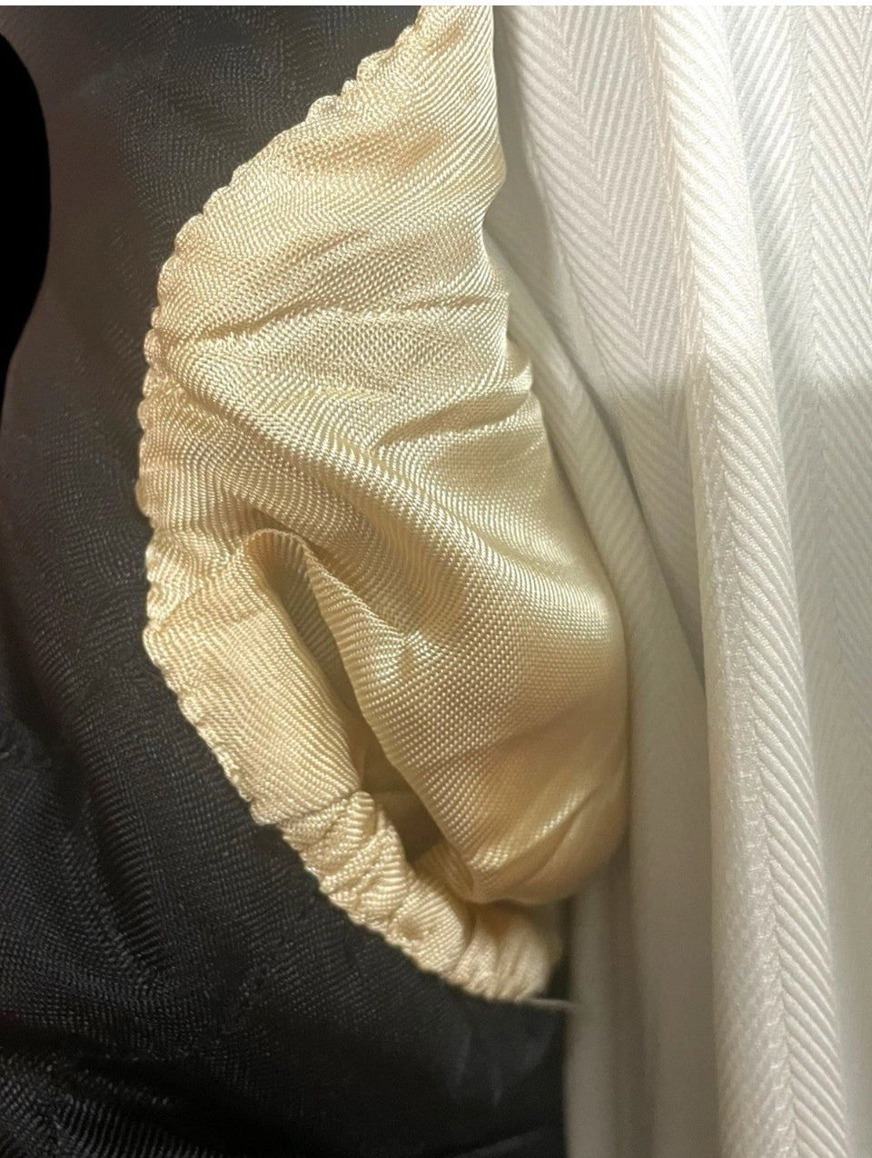 Vintage Men’s Tuxedo Jacket Vintage 1950s Elegant Black Tuxedo Classic Formalwear pure wool Shawl Collar Satin Lapel Wool Tailored Size L